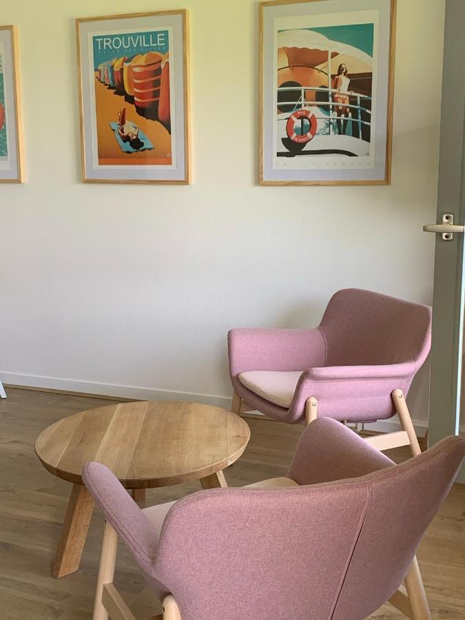 L'Appartement Vue Mer De La Villa Des Rosiers - Trouville Sur Mer Bagian luar foto
